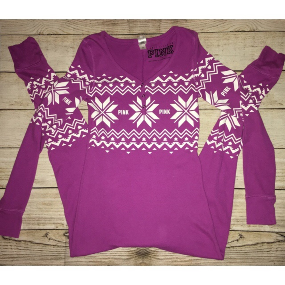PINK one piece pajama size S *like new*